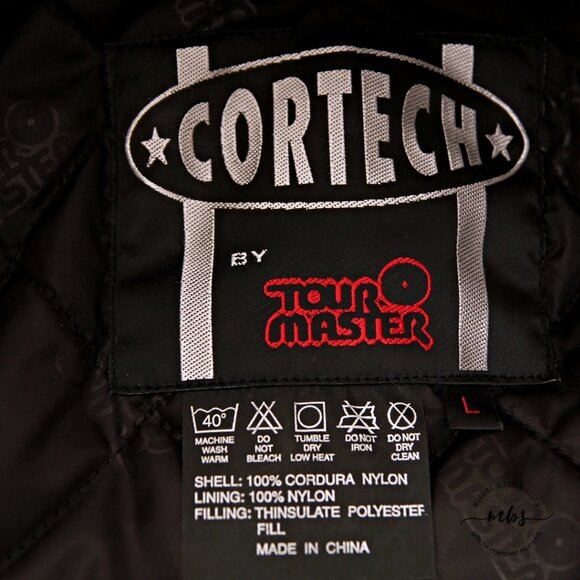 Cortech by TourMaster Waterproof Jacket w/ Zipout Liner Armors & Back Pad - Picture 13 of 13